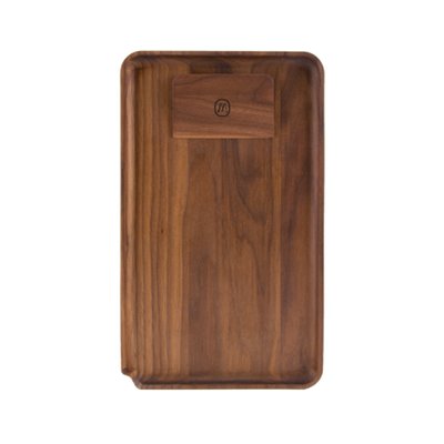 Marley Natural Black Walnut Rolling Tray