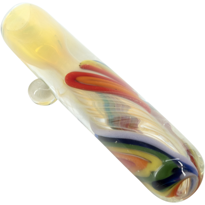 "Rainbow Fume" Chillum Pipe