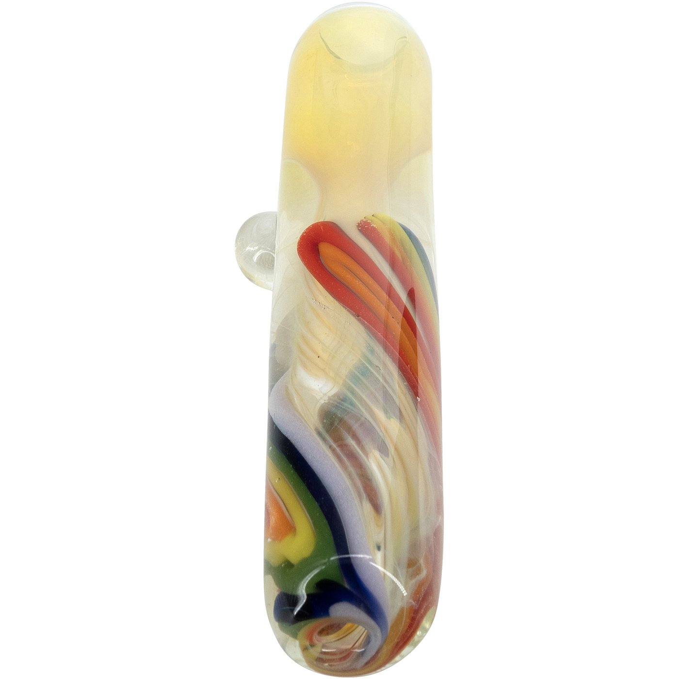 "Rainbow Fume" Chillum Pipe