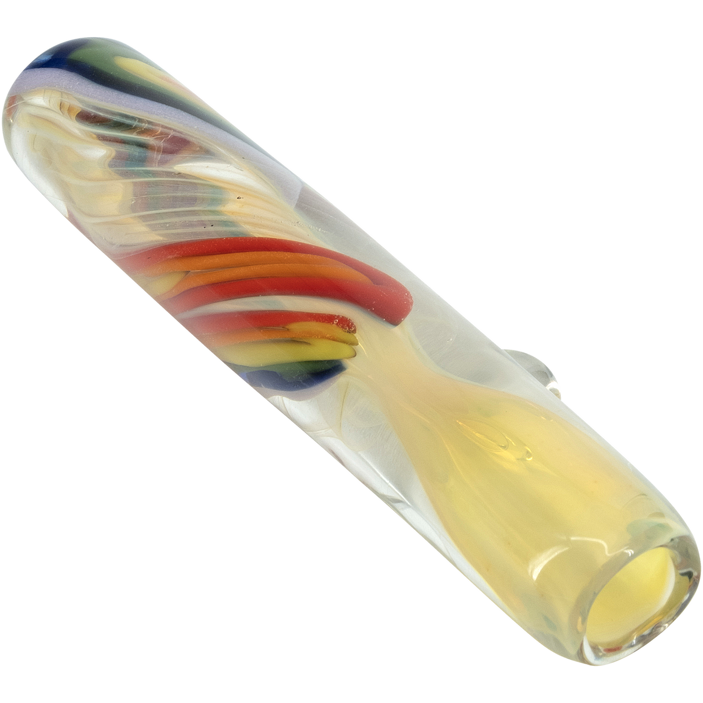 "Rainbow Fume" Chillum Pipe