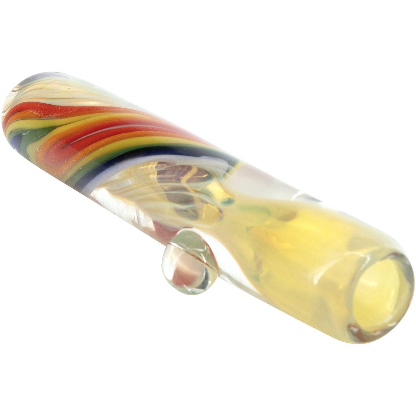 "Rainbow Fume" Chillum Pipe