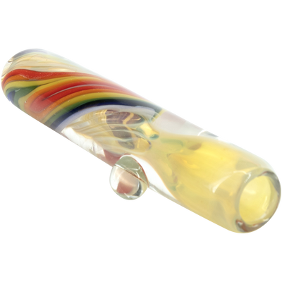 "Rainbow Fume" Chillum Pipe