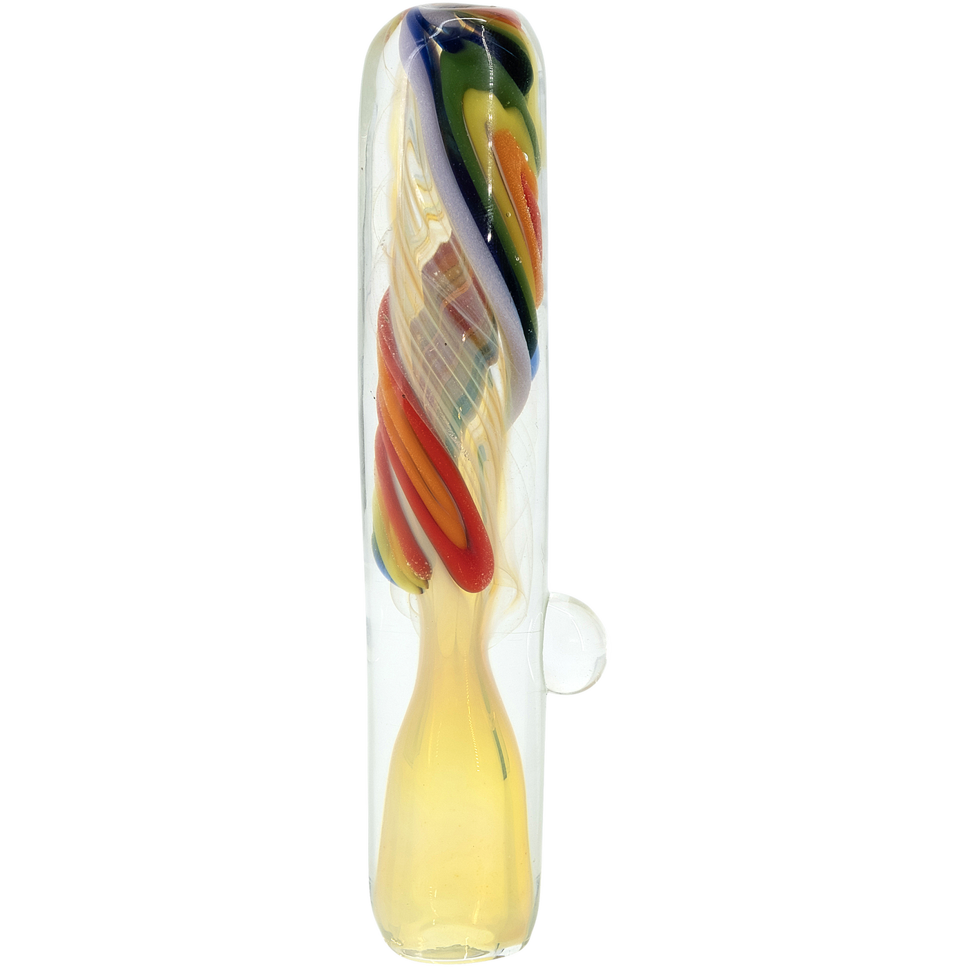 "Rainbow Fume" Chillum Pipe