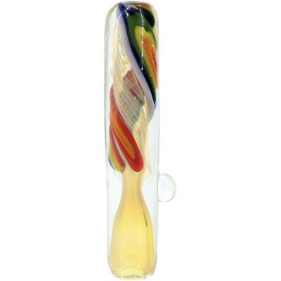 "Rainbow Fume" Chillum Pipe