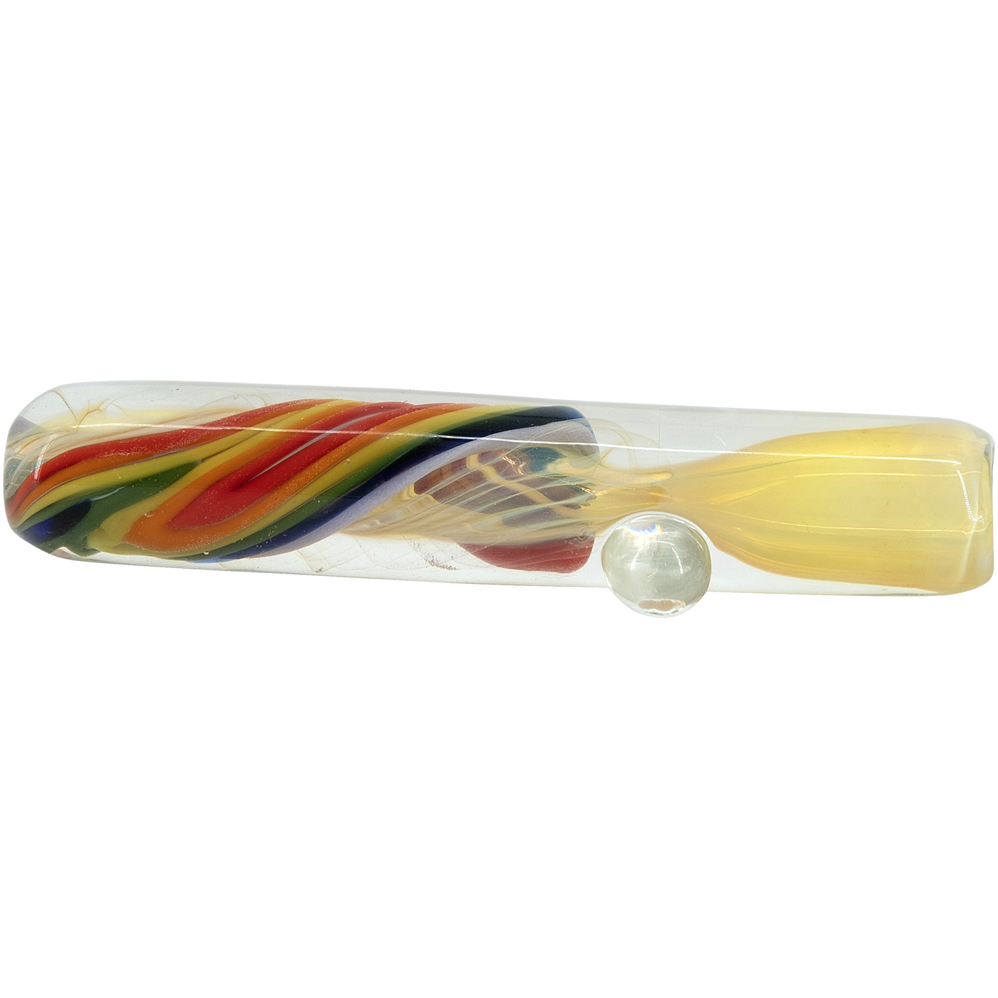 "Rainbow Fume" Chillum Pipe