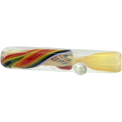 "Rainbow Fume" Chillum Pipe