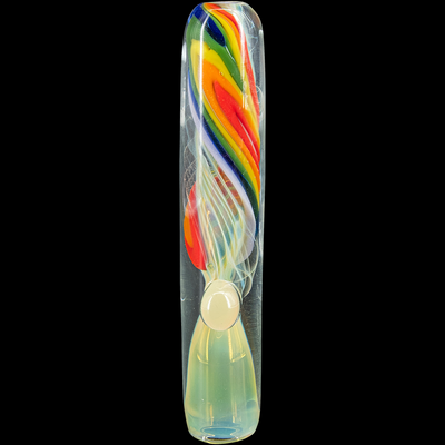 "Rainbow Fume" Chillum Pipe