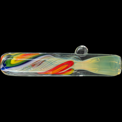 "Rainbow Fume" Chillum Pipe