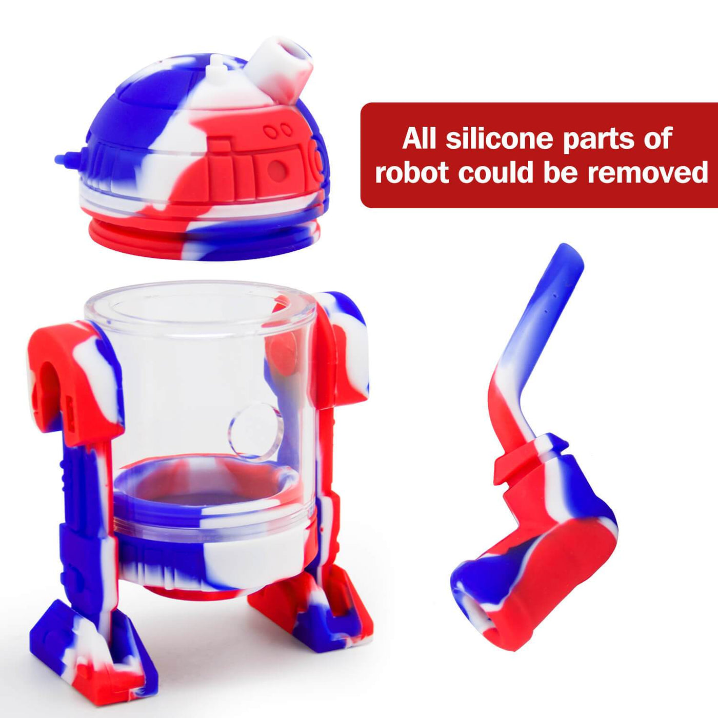 Silicone Bubbler Robot