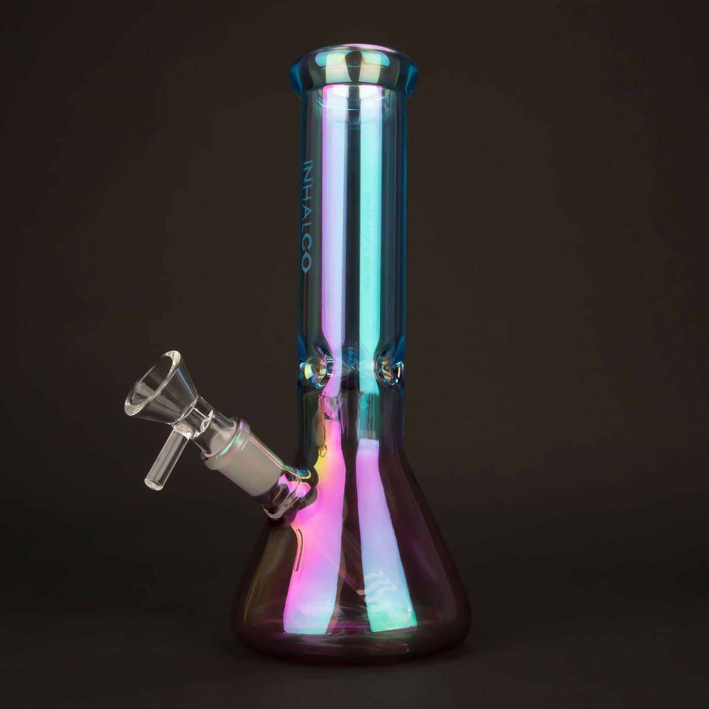 Iridescent Beaker Bong 8 Inch