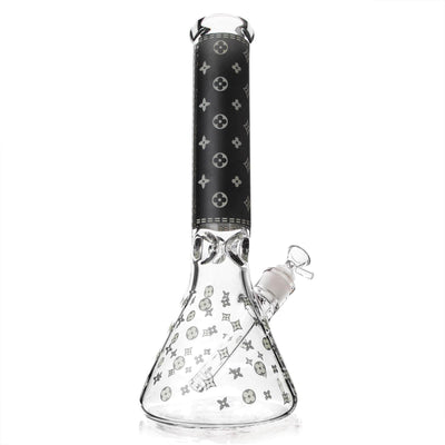 Louis Vuitton Themed Glow in the Dark Bong