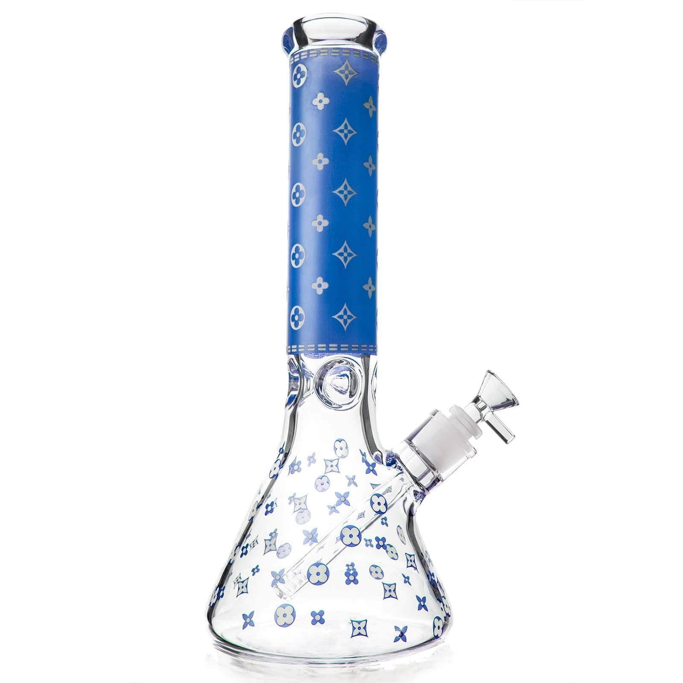 Louis Vuitton Themed Glow in the Dark Bong