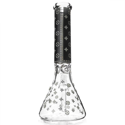 Louis Vuitton Themed Glow in the Dark Bong