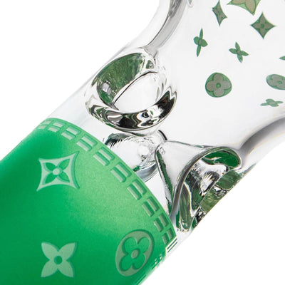 Louis Vuitton Themed Glow in the Dark Bong