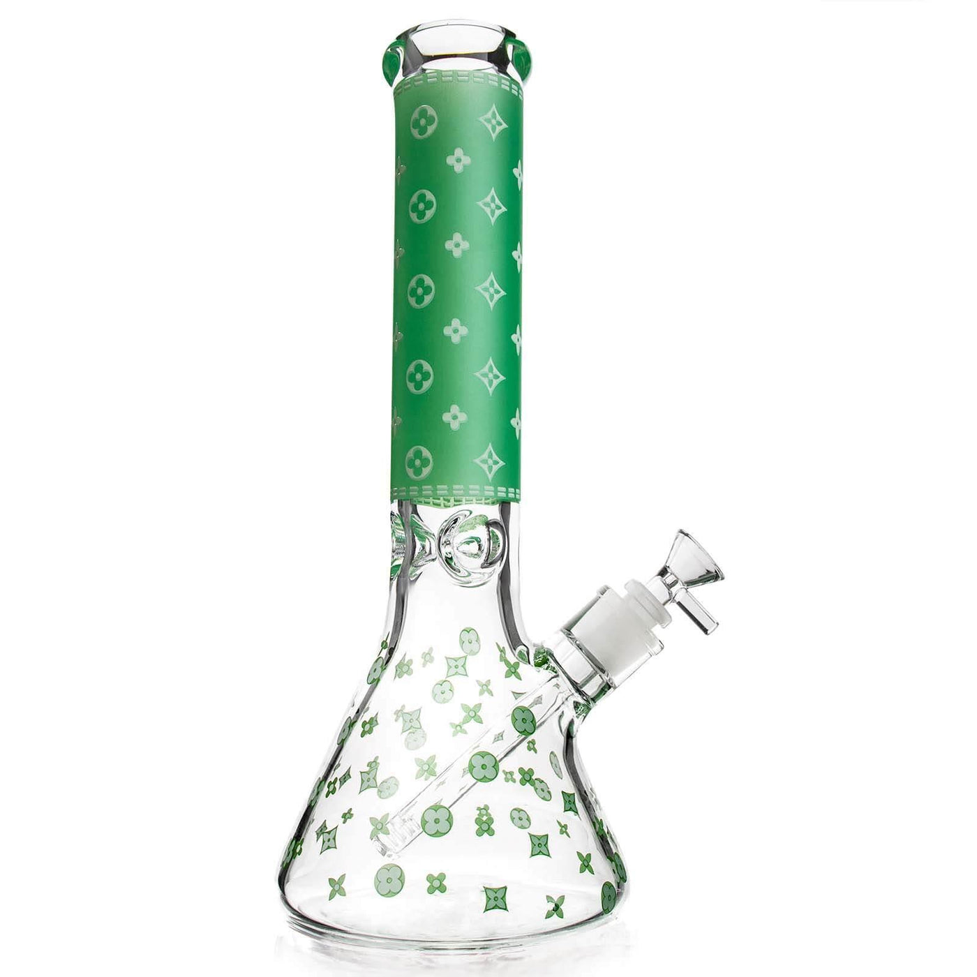 Louis Vuitton Themed Glow in the Dark Bong