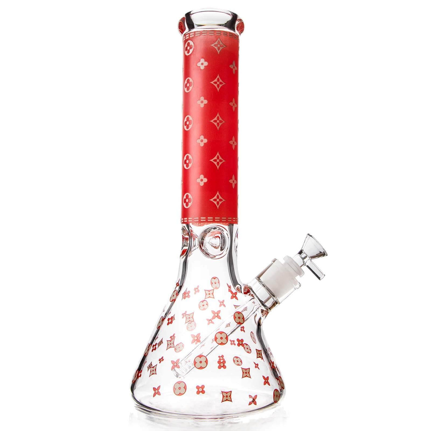 Louis Vuitton Themed Glow in the Dark Bong