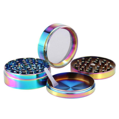 Titanium Grinder Blue