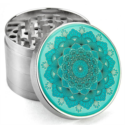 Mandala Grinder Silver