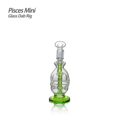 Waxmaid 5.27″ Pisces Mini Glass Dab Rig