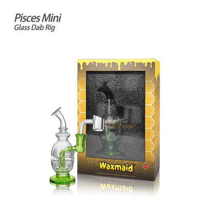 Waxmaid 5.27″ Pisces Mini Glass Dab Rig