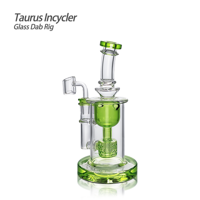 Waxmaid 7.48” Taurus Incycler Glass Dab Rig