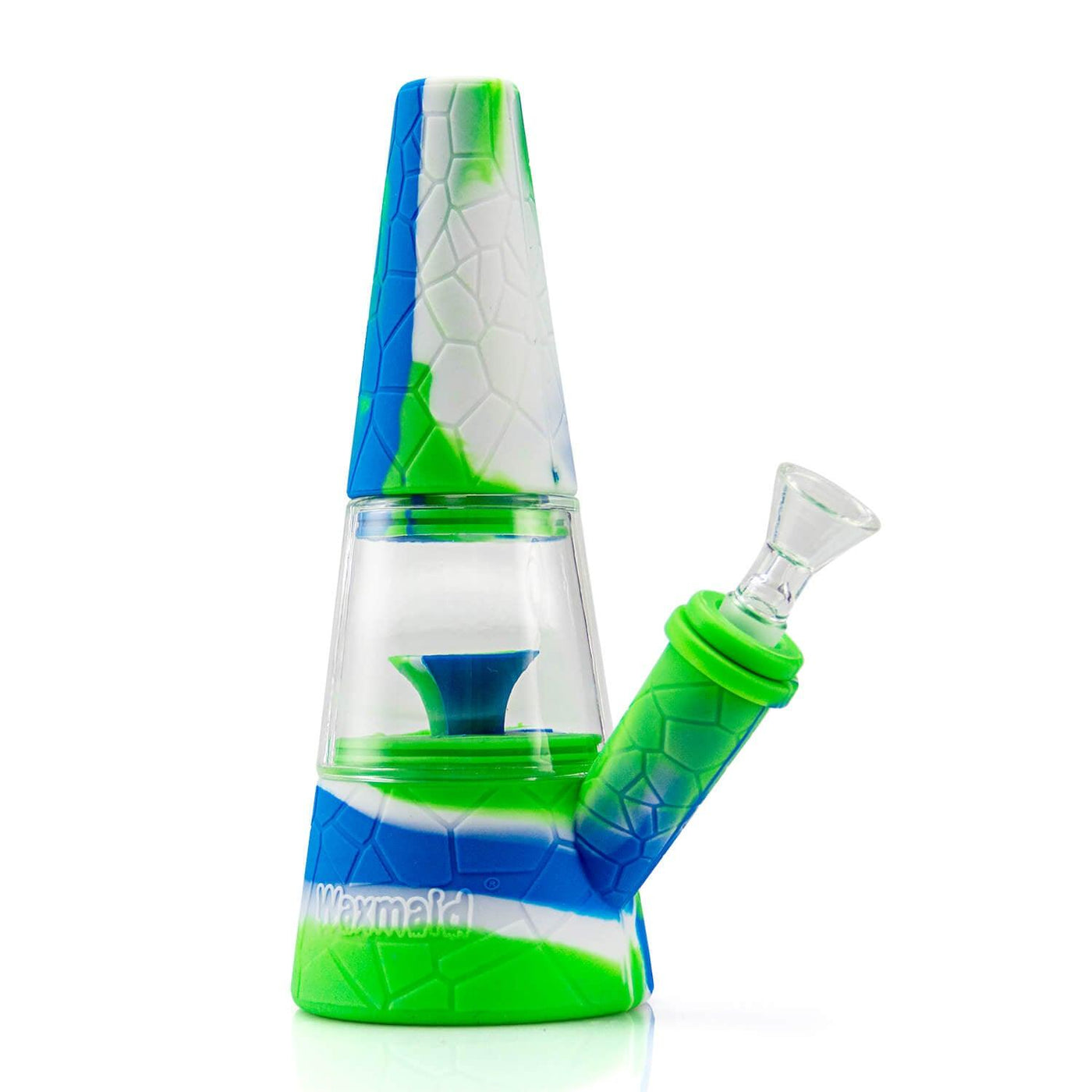 Fountain Silicone and Glass Bong