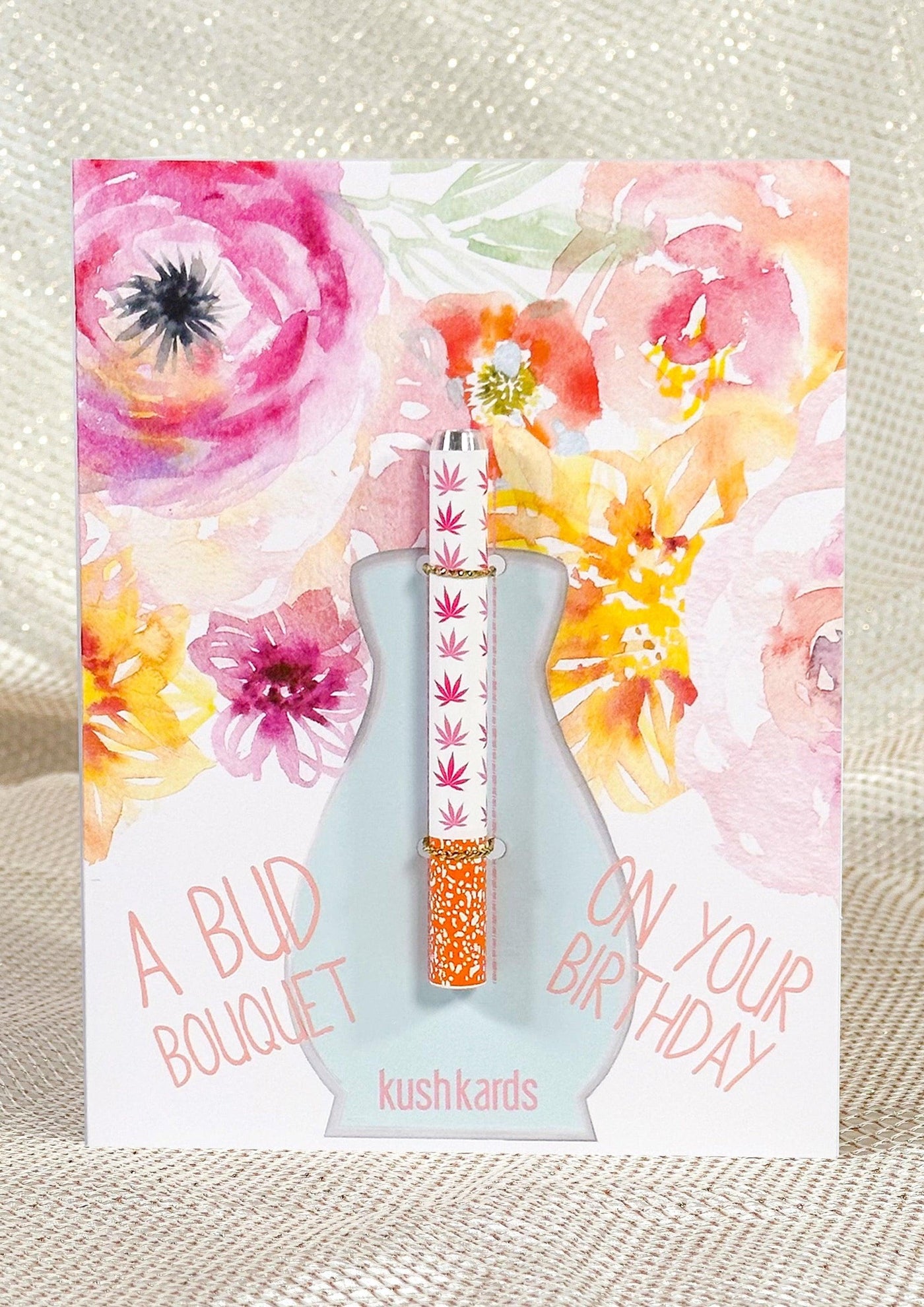 Bud Bouquet Birthday Card 🌸