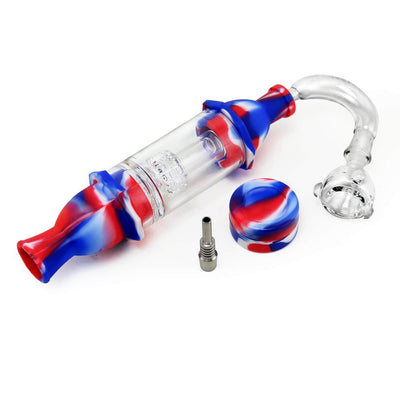 Silicone Glass Dab Straw Full Kit