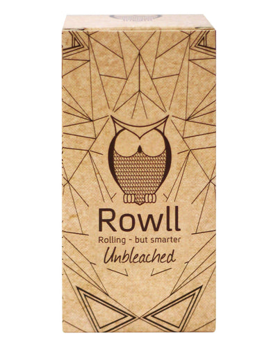 Rowll - All in One Rollling Paper Kit w/ Grinder - Unbleached - 5 Pack