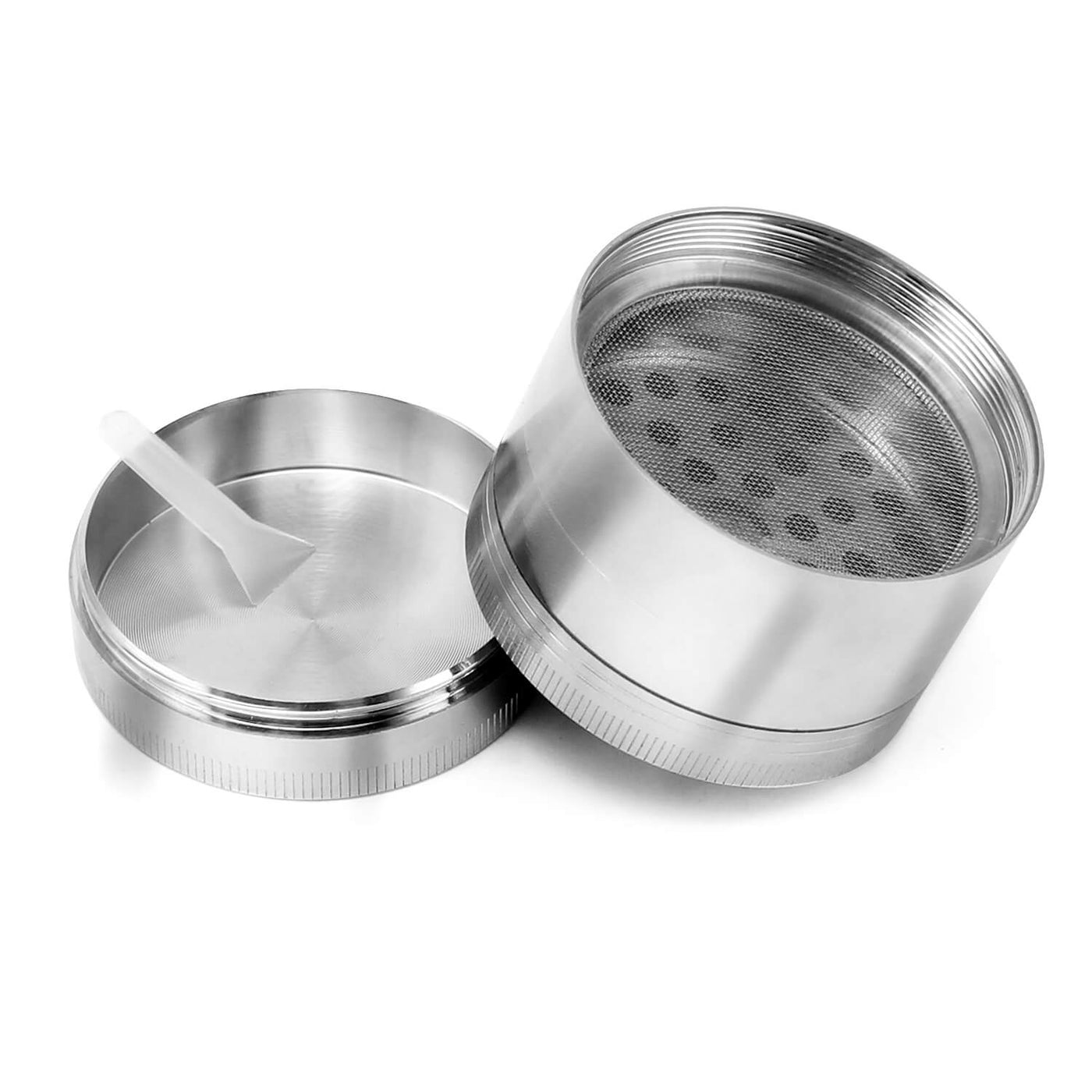 Mandala Grinder Silver