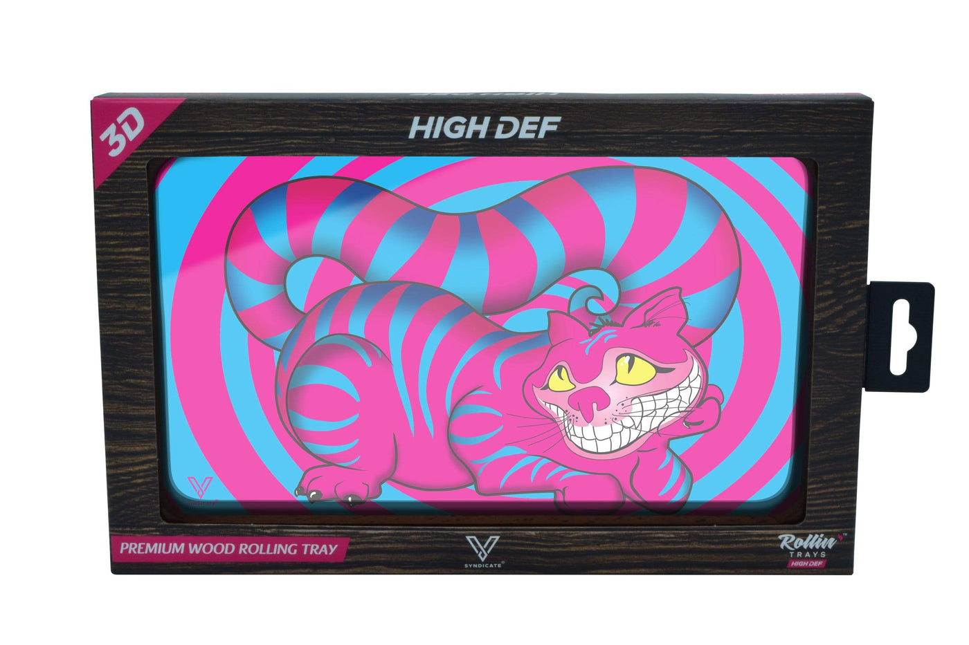 Seshigher Cat 3D High Def Wood Rollin' Tray