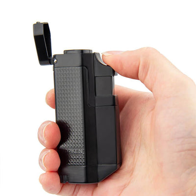 Portable Black Triple Jet Dab Torch lighter