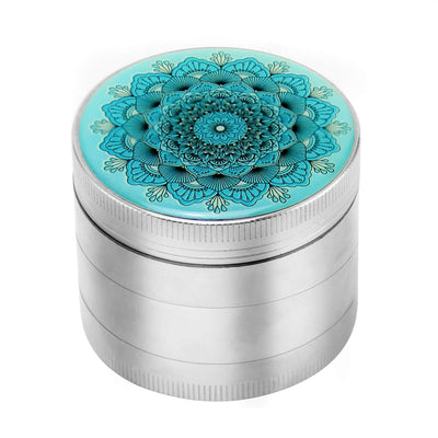 Mandala Grinder Silver